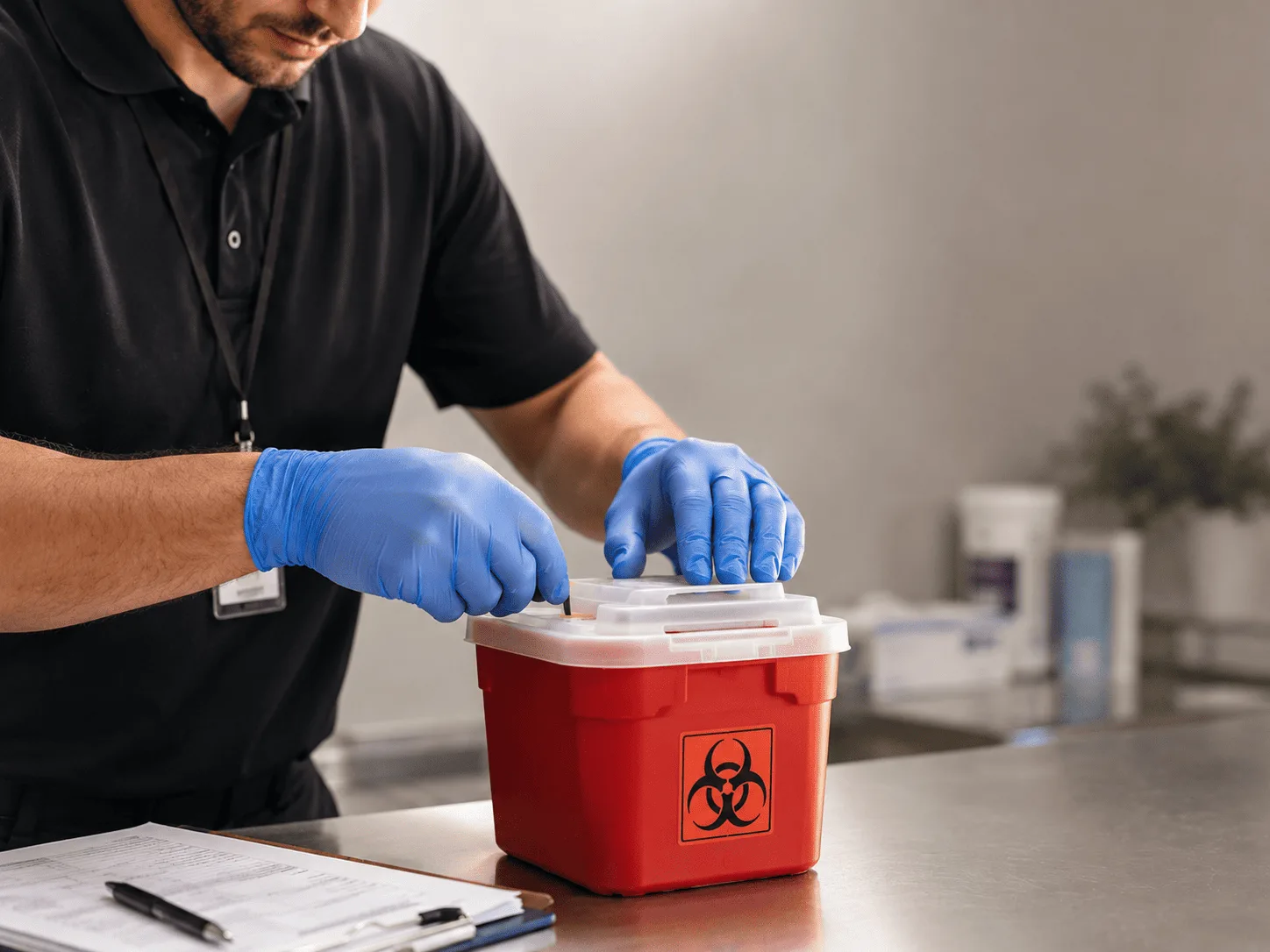 Why choose Sharps Waste Disposal in Gaines, MI